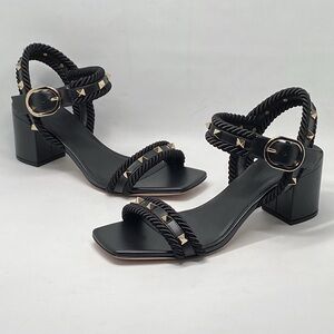 Valentino Garavani Rockstud Leather Sandals size 37.5